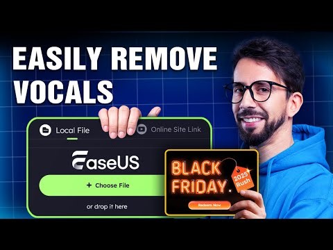 Get Instrumentals & Vocals from Any Song | EaseUS Vocal Remover