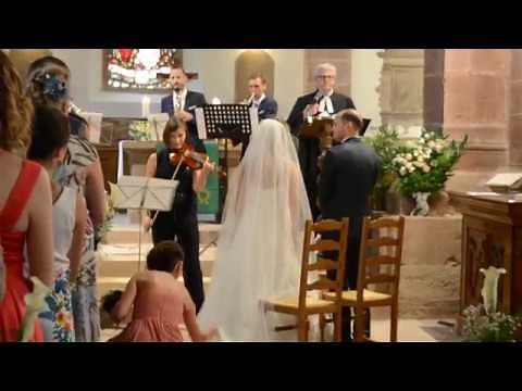 Johann Pachelbel Canon - Church entrance at wedding