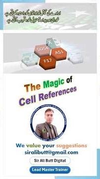 Cell Reference Excel