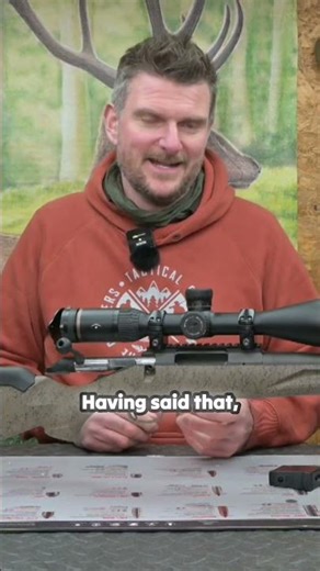 Ergonomic design and balance make this rifle shootable by all ‪@RugerFirearms‬