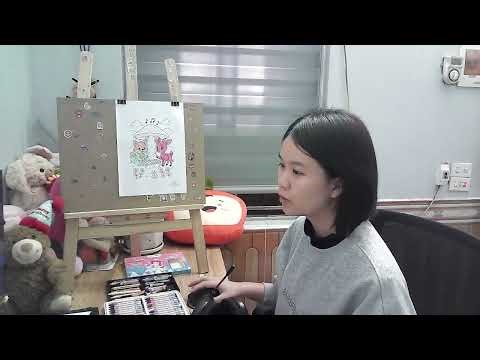 Instructions on how to draw a squirrel and a fawn.