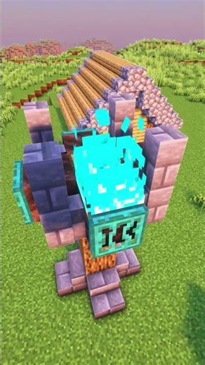 Minecraft Defense Tower😱 #shorts