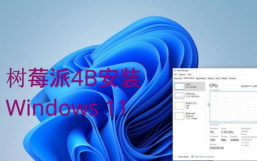 树莓派安装Windows11