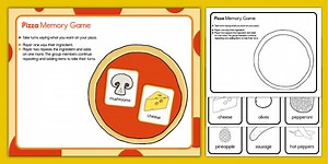 Pizza Memory Game