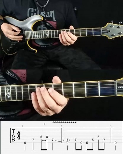 Metallica - Bleeding Me (Riff) - Guitar lesson with TAB - Tutorial - Cover