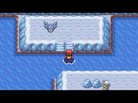 Pokémon Fire Red GBA Gameplay 34 Seafoam Islands