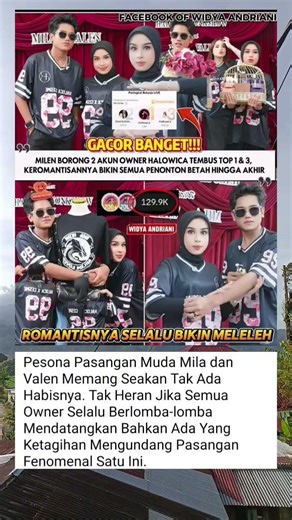 gacor bgt mila dan valen rebutan para owner 😘🥰😱🥳 #kabarartishariiniterkini