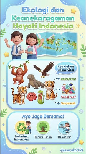 Ekologi dan Keanekaragaman Hayati Indonesia dalam Infografis
