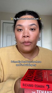 7.5K views · 18 reactions | My degree? In falling for fictional people. My coursework? This stack of books is ready for your cart during Prime Big Deal Days, October 7-8. | Amazon Books | Facebook