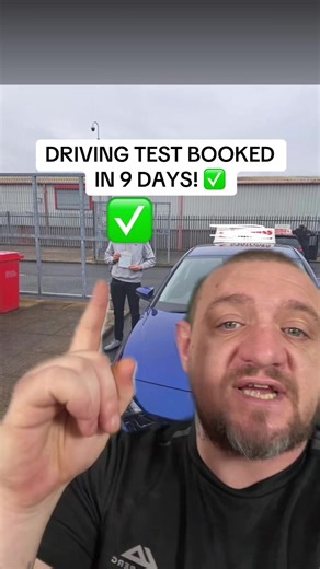 My client booked their driving test in 9 days and here’s how! ✅ #fasttracktestsuk #drivinglessons #drivingtests #drivingtheory