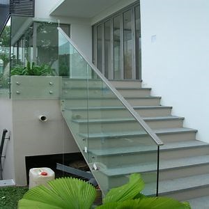 [Hot Item] Factory Manufacture Home Frameless Glass Fence /Steel Frameless Glass Fence / Frameless Glass Fence/ Security Frameless Glass Fence/Glass Railing