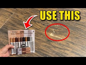 How to fix laminate scratches