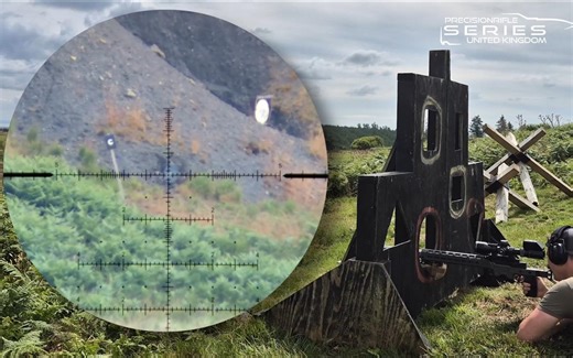 精密国际 AT.308狙击步枪 400米打靶