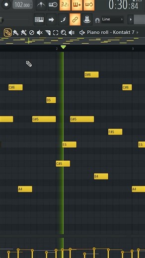Creating Afrobeat Melodies with Kontakt 7 and Keys #flstudio #musictheory #afrobeats