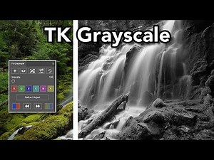 First Look: NEW TK Grayscale Plugin for Photoshop – Quick & Creative Black & White Conversions