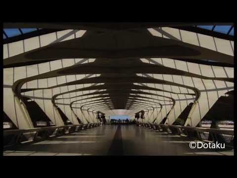 Lyon St Exupéry Airport TGV Station by Calatrava