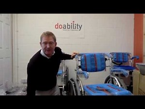 Easyfold Self-Propelled Mobile Shower Commode Demonstration