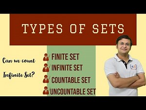 Part-3 | Finite Infinite Countable Uncountable sets in english difference discrete maths set theory