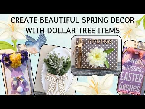 Easy Dollar Tree Spring Crafts To Try