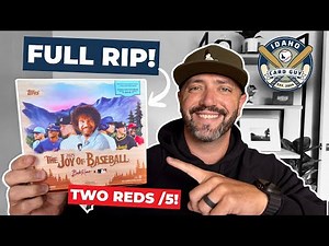 2025 Topps X Bob Ross Collectors Box Full Rip! Huge Hits - Two Red's /5! 🔥