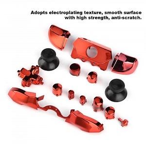 Bouton guide pour Ensembles complets de boutons Mod Remplacer la pièce pour manette Jack 3,5 mm (bleu) video jeux Rouge - Vvikizy