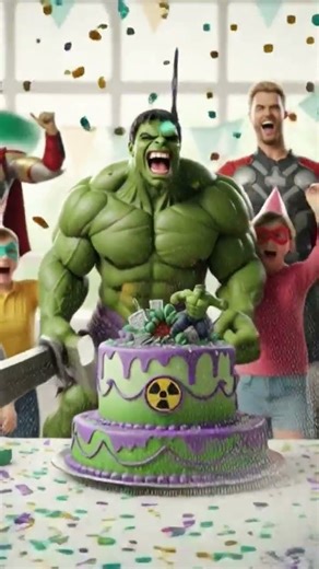 Hulk Birthday celebration #hulk #birthday