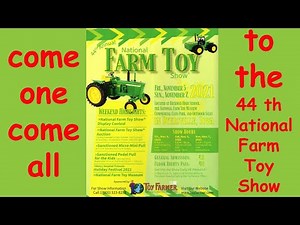 44th Annual National Farm Toy Show in Dyersville Iowa Promo with Highlights from Last Year’s Show