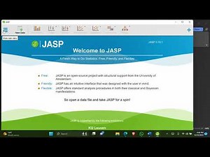 Histogram in JASP #JASP #JASP Analysis Part#2