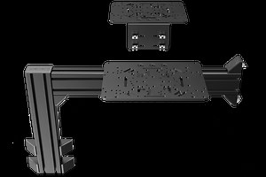 Flight Sim Control Mounts with 1 Side Support for all Aluminum Cockpits