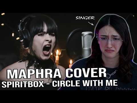 SUCH PROGRESSION! I MAPHRA Vocal Cover (Spiritbox - Circle With Me) I Singer Reacts I