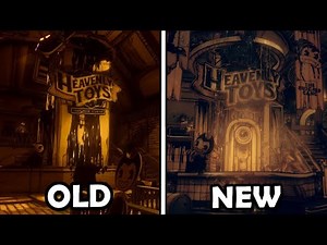 Old Vs New BATDR Comparison Location - Bendy and the Dark Revival