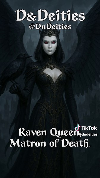 La Reina Cuervo: Diosa de la Muerte en D&D