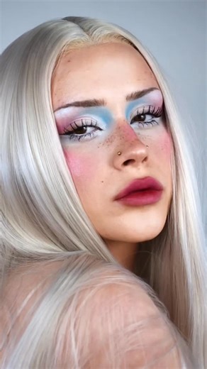 Maybelline New York on Instagram: "Watch @d.idooooooo create a dreamy, doll inspired look using: Grippy Serum Primer Instant Age Rewind Treatment Foundation Instant Age Rewind Multi-Use Concealer Super Stay 24H Skin Tint Foundation Lifter Stix Multi-Use Face Stick Cloudtopia Lip & Cheek Mousse - ‘Coral Illusion’ and ‘Twilight Berry’ Fit Me Matte + Poreless Powder Build-A-Brow 2-in-1 Brow Pen Tattoo Gel Eyeliner Pencil - ‘Arctic Sky’ and ‘Stardust Chrome’ Master Precise All Day Liquid Eyeliner -