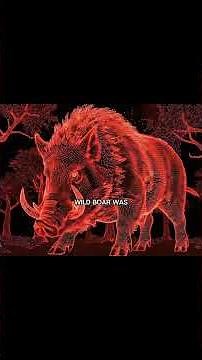 Pigs turn into wild boars after 6 weeks of release into the wild #joerogan #pig