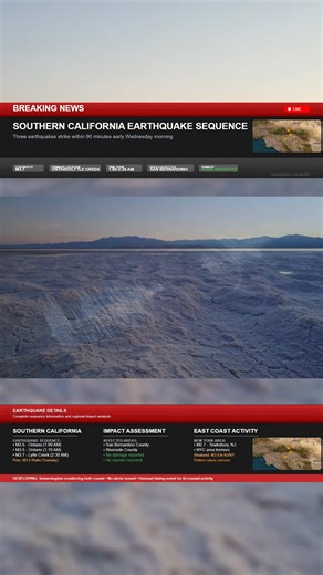 229K views · 5K reactions |  SECOND DAY OF EARTHQUAKES IN SOUTHERN...