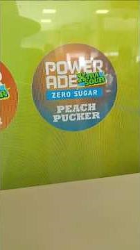 2026 Powerade Xtra Sour Zero Sugar Peach Pucker Drink Review & Taste Test Limited Edition Flavor