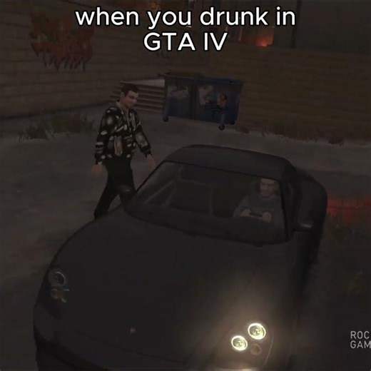 When you drink in GTA IV #gta #shorts