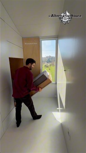 His 98SqFt Tiny House on wheels