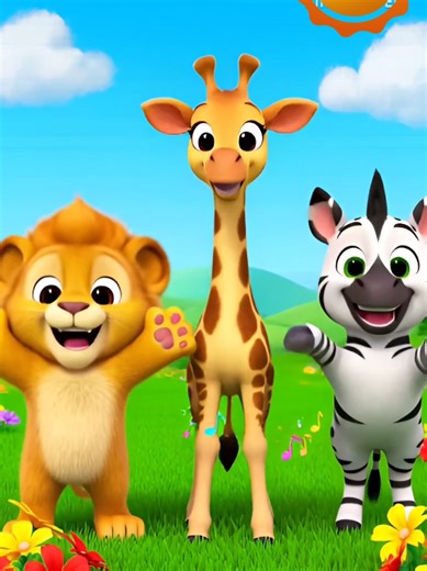 Cute Dancing Animals for Kids in Fun Cartoons