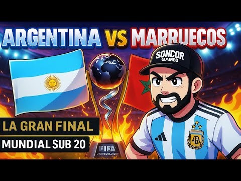 ARGENTINA VS MARRUECOS LA GRAN FINAL DEL MUNDIAL SUB 20 - VAMOS POR LA SEPTIMA!!!!