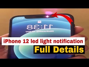 Iphone 12 led notification light | iphone x led notification front | iPhone 12 led light
