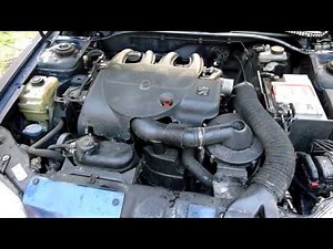 Peugeot 306 1.9 diesel engine start and sound HD 720p