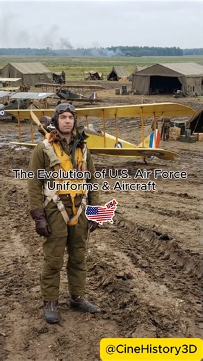 The Evolution of U.S. Air Force Uniforms & Aircrafts (1918-2025)