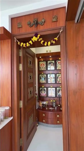 Natural Wood Finishes Transform This Entire Home #interiordecoratorsinchennai #homedecor #kitchen