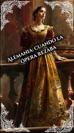 🇩🇪 En Alemania, la ópera no buscaba el aplauso… buscaba el alma. ✨