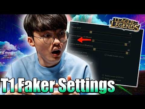 Faker LOL Settings 2025 - Sensitivity, Dpi, Keybinds, Video & Setup