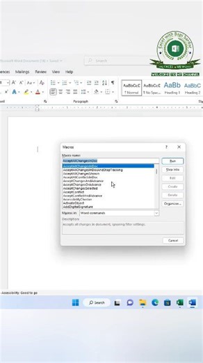 Master ALL Microsoft Word Shortcuts like a PRO! ⚡⌨️ Description: Boost your productivity and work smarter with the ultimate collection of Microsoft Word shortcut keys! 🚀 From basic editing to advanced formatting, these shortcuts will save time, increase speed, and make you look like an office expert. Perfect for students, professionals, and beginners! Stop clicking… Start shortcutting! 😉 Hashtags: #MicrosoftWord #WordShortcuts #ShortcutKeys #ComputerTips #ProductivityHacks #MSWord #OfficeTips 