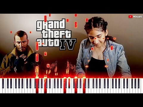 GTA IV Theme (Soviet Connection) - PIANO TUTORIAL