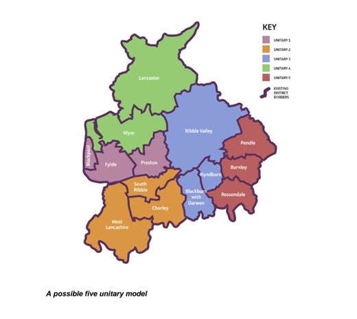 Five competing visions presented to government for biggest council overhaul in over 50 years –  Blog Preston