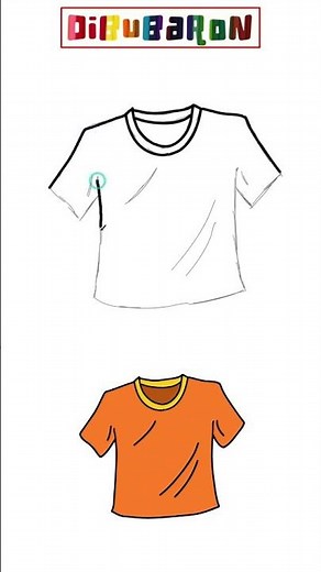 Dibujando una camiseta paso a paso | Dibujos fáciles